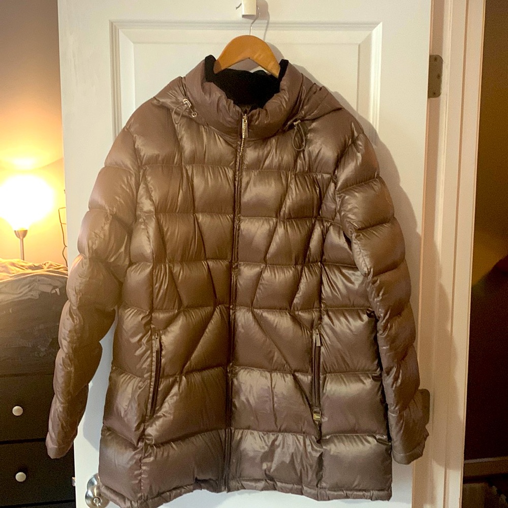 Super warm Calvin Klein Hooded Puffer Coat
